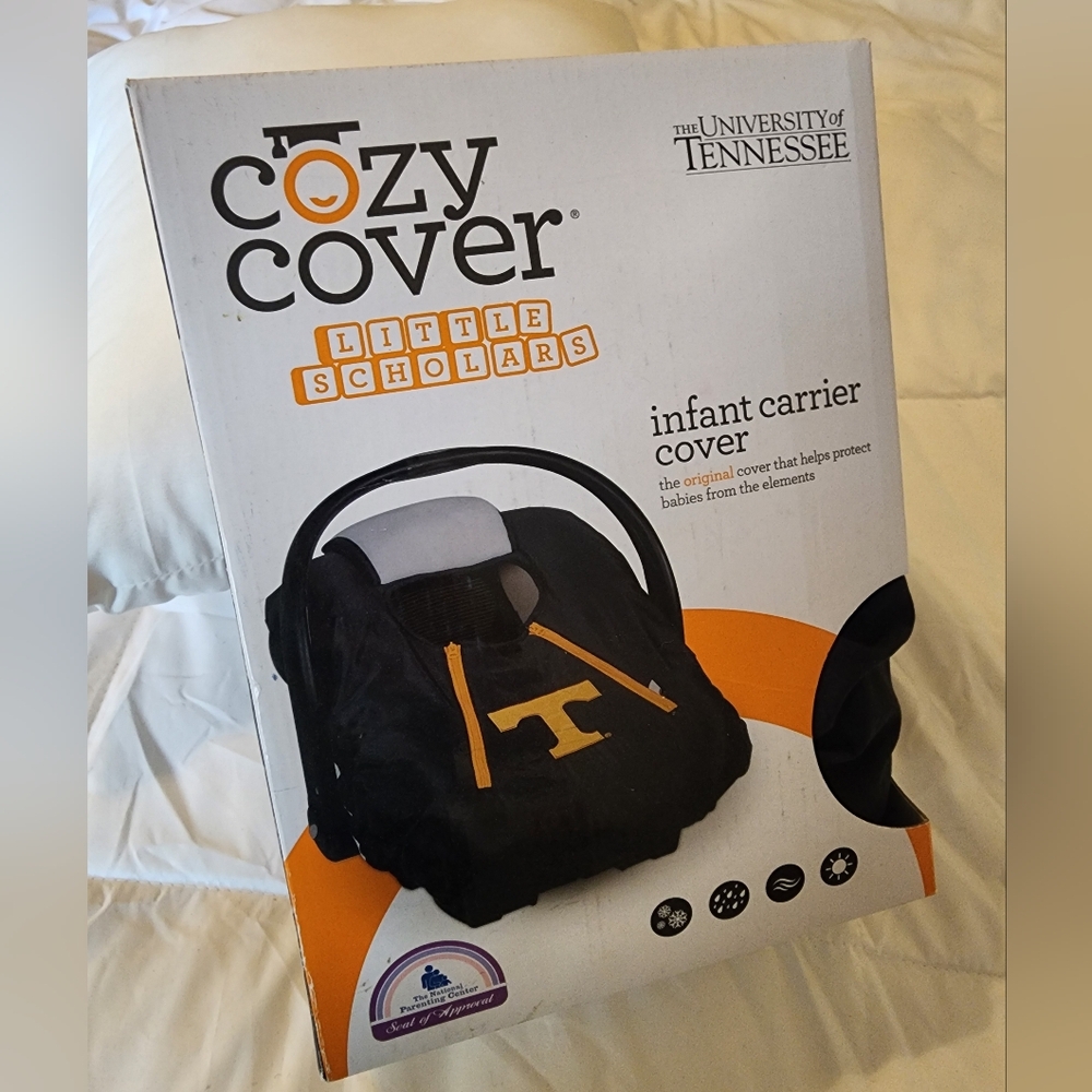 Cozy Cover infant carrier - NCAA Tennessee Vols
